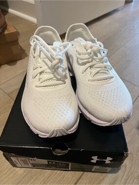 Under Armour White Running Shoes